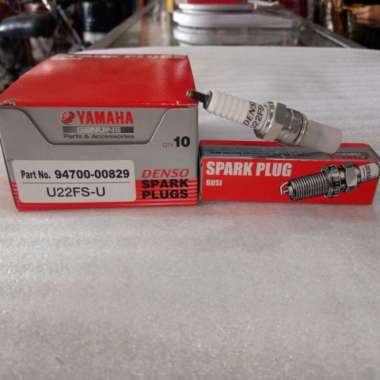Busi Motor Yamaha Denso U22FSU 10 Pcs Multicolor