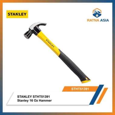 Stanley STHT51391 Fiberglass Handle Hammer Claw 16 Oz / Palu Kambing