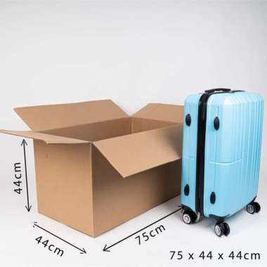 KARDUS | BOX | KARTON PACKING ( 75 x 44 x 44 ) TERBESAR DAN KUAT POLOS