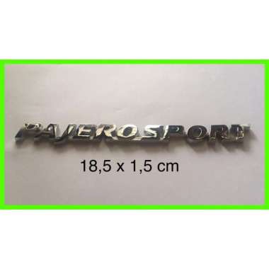 Emblem Pajero Sport