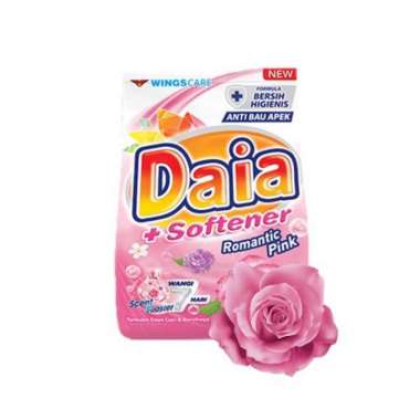 Promo Harga Daia Deterjen Bubuk + Softener Pink 1700 gr - Blibli