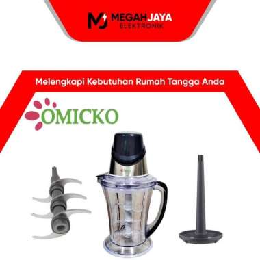 OMICKO CHOPPER / FOOD PROCESSOR OM-828 / OM 829 (PLASTIK / 2 LITER)