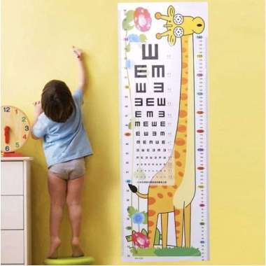 Sticker Dinding Tinggi Badan Dinding Pengukur Anak Sticker Wall