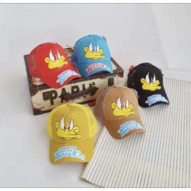 Topi Anak Baseball Donald Duck / Topi Anak Jaring Kuning