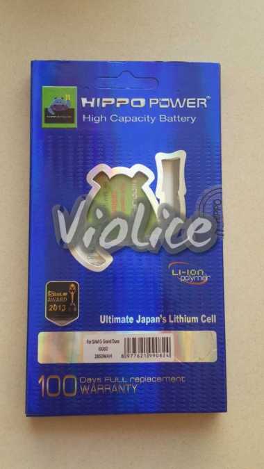Baterai HIPPO Samsung Galaxy Grand Duos I9082 2850 Mah