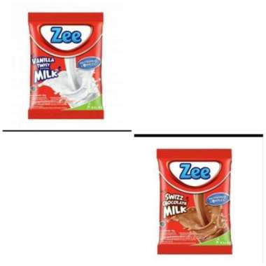 SUSU ZEE COKLAT / SUSU ZEE VANILA SACHET 40gr Putih