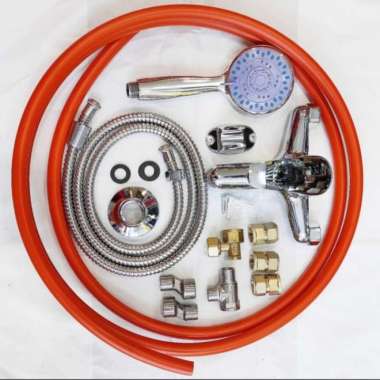 Perlengkapan instalasi luar Water Heater listrik komplit