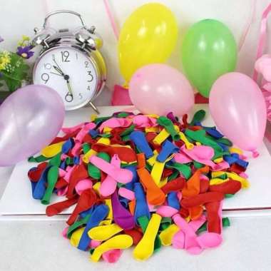 Balon 5 Inch Metalik Kecil/Balon Karet 5"/Balon Dekorasi Mini Orange