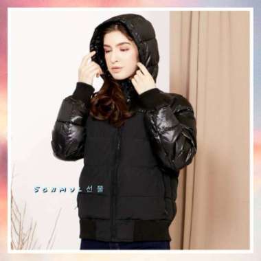 ORIGINAL GAP WINTER COLD CONTROL PUFFER JACKET JAKET ANAK & DEWASA MUSIM DINGIN TEBAL L Black