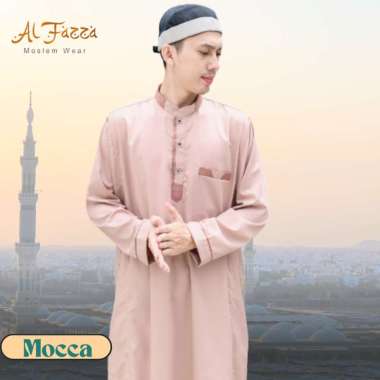 Gamis Pria Jubah Pria Jubah Gamis Pria Model Haramain Jubah Polos Mocca L