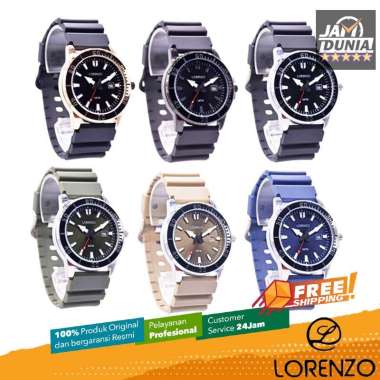 JAM TANGAN LORENZO 6105M JAM LORENZO 6105 M JAM LORENZO ORIGINAL JAM TANGAN ANALOG JAM TANGAN PRIA R