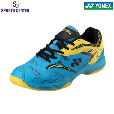 New Sepatu Badminton Yonex Atlas Aqua Blue / Citron 45.5