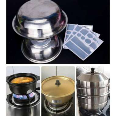 Stiker Lem Tambal Panci Bocor Tambalan Penambal Penutup Lubang Panci