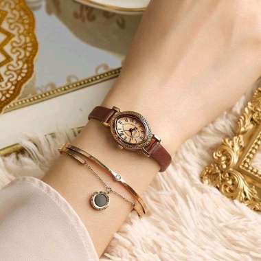 Julius Watch JA-567 Jam Tangan Original Korea Brown