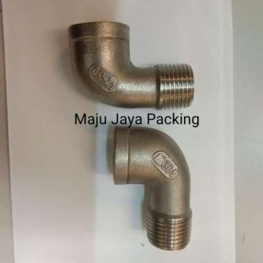 Elbow stainless drat luar dalam / Street elbow SS 304 2 1/2" inch