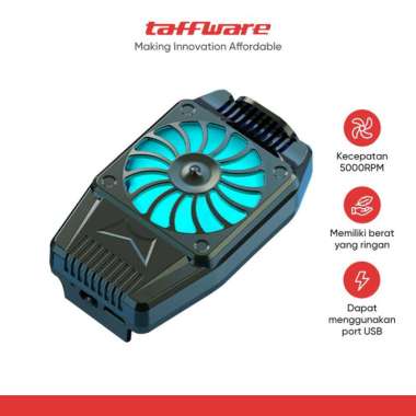 TaffGO Smartphone Cooling Fan Kipas Pendingin Radiator Heat Sink - H-1