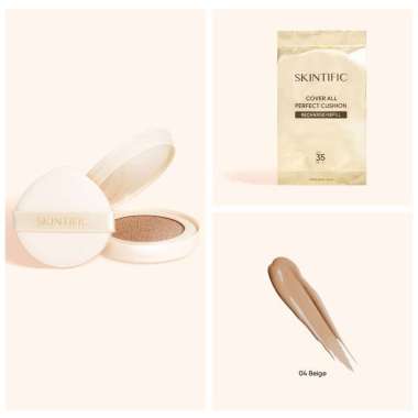 SKINTIFIC REFILL Cover All Perfect Cushion 02 Ivory