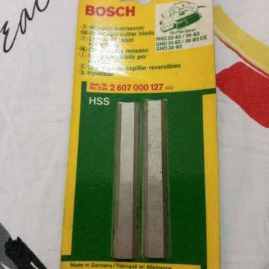 BOSCH Reversible Cutter Blade HSS 2607000127 Made In Germany