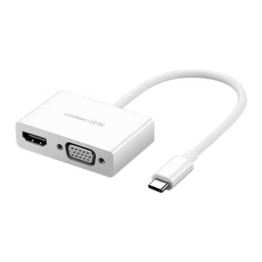 UGREEN Converter Type C to 4k HDMI + VGA Converter Type C for Mac OS Windows Linux UGREEN 30843