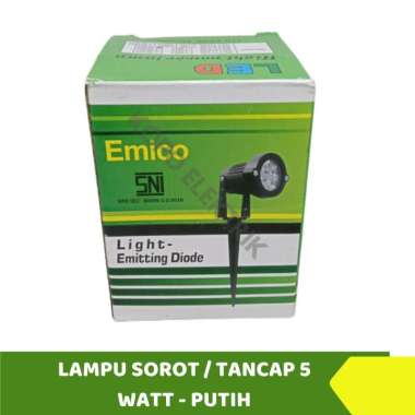 Lampu Taman Tancap / Lampu Sorot LED 5 watt Kuning