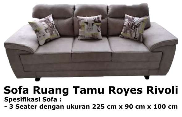 Sofa Ruang Tamu Royes Rivoli Kota Pekanbaru