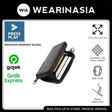 Press Play ROADSTER Zip Wallet - Dompet Kunci STNK Pria