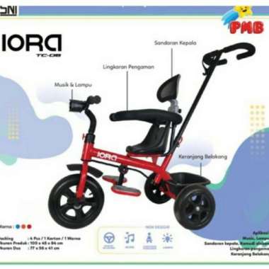 Sepeda Anak Roda Tiga Model Classic Lengkap Iora TC06 TC-06 TC 06 PMB