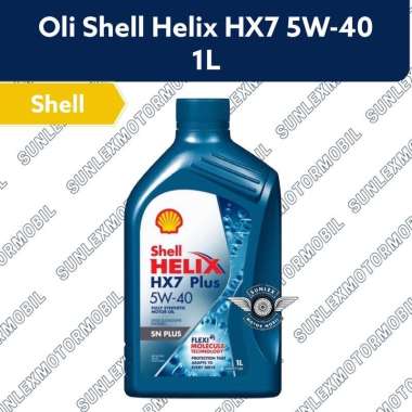 SHELL OLI MESIN MOBIL 1L 1LITER SHELL HELIX HX7 5W-40 5W40
