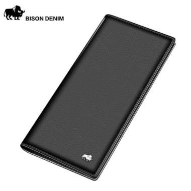 BISON DENIM N4437 1B Dompet Lipat Panjang Pria Premium Long Purse