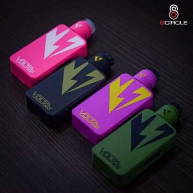 VOLTA 200W VOLTA ZIO KIT ( INCLUDE RDA ) - BLACK BLACK
