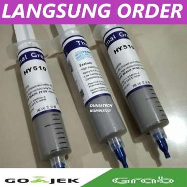 THERMAL PASTA SUNTIK BESAR SILVER PENDINGIN PROCESSOR / THERMAL GREASE