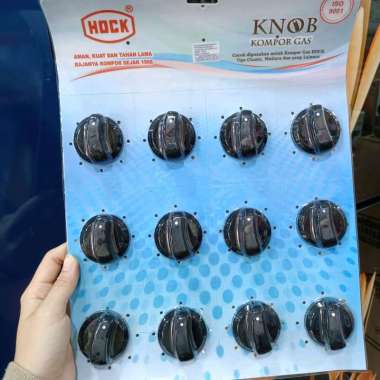 KNOP KOMPOR GAS HOCK ORIGINAL - KNOB KOMPOR HOCK - CETEKAN KOMPOR GAS HOCK - SPAREPART KOMPOR HOCK -