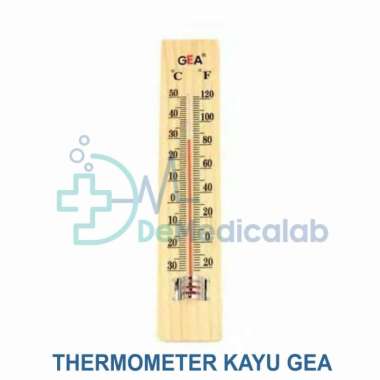 Thermometer Ruang Kayu Gea