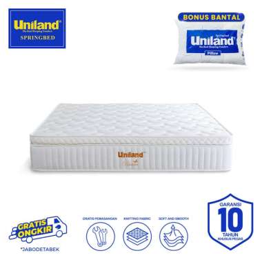 Uniland Springbed Rivera Pillowtop Tiffany Hanya Kasur Spring Bed 120 x 200