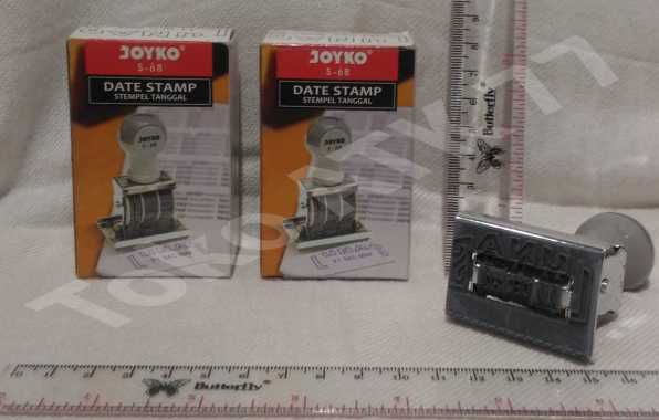 Date Stamp Stempel Tanggal Lunas Joyko S-68 READY STOCK