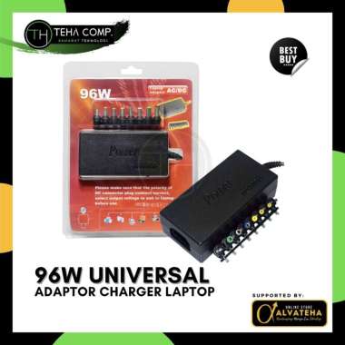 Charger Laptop Adaptor Universal 96W AC Adaptor LCD Monitor Laptop