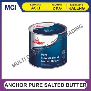 BUTTER ANCHOR 2 KG / SALTED BUTTER ANCHOR / ANCHOR MENTEGA