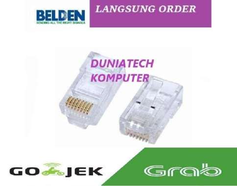 Konektor BELDEN RJ45 Cat 5e Satuan RJ 45 ECERAN ORIGINAL
