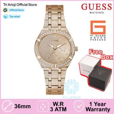 GUESS Watches GUESS GW0312L3 Original AFTERGLOW Jam Tangan Wanita Analog Rose Gold