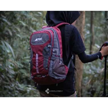 Tas Daypack Arei Rei Strong 25L 100% Original Maroon