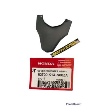 COVER TENGAH BELAKANG BEAT LED DELUXE ORI HONDA 83700 K1A N00ZA