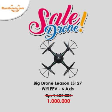 LS127 WIFI CAMERA BIG DRONE 6-AXIS