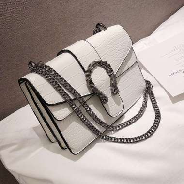 ZS Tas Selempang Wanita Import Sling Bag CR7005 EL5067 LT1104 BQ2656 JTF0193 WHITE