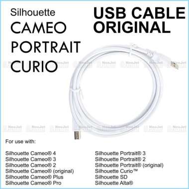 Kabel USB Silhouette Cameo Portrait Original Ori Cable Asli