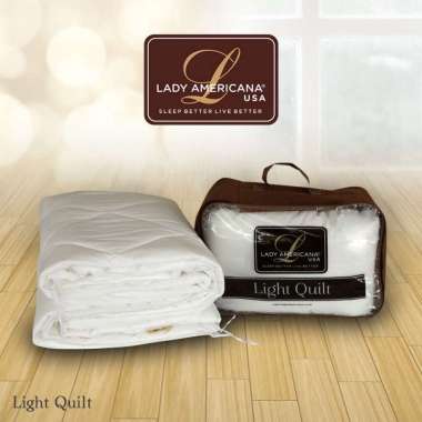 Selimut Lady Americana Light Quilt Inner Duvet Cotton 200TC 270 X 213