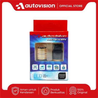 Lampu sein mobil LED Autovision T20 7440 144SMD No Hyperflash Yellow