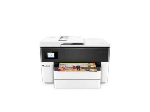 Printer Hp Office Jet Pro 7740 Aio A3 Printer Warna Print Scan Copy Fax