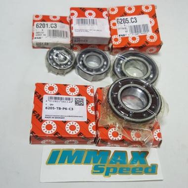 Bearing 6205 Tbp63 Ratio FAG Kruk As Suzuki Satria Ru 120 120R 2T Full Set Hi Speed Fulset Fullset K