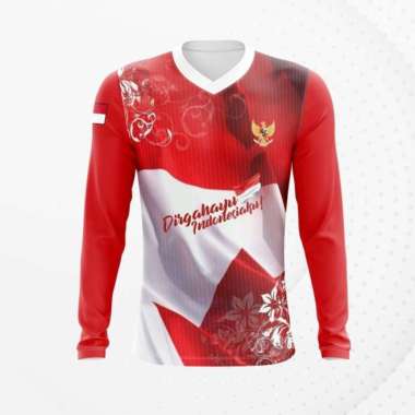 (BISA COD) Jersey Baju Kaos Kemerdekaan Indonesia 17 Agustus 2023 Multivariasi Multicolor