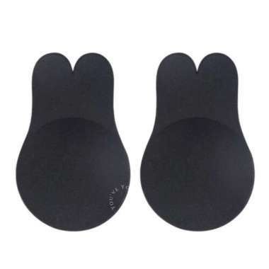 BH Tempel Nipple Cover Pad Bulat Bra Tempel Push up Kelinci 033672 Black XXL